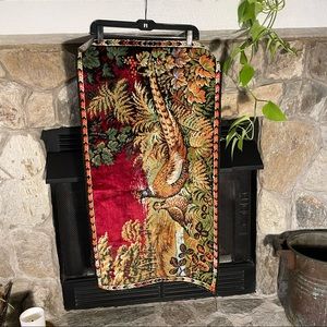 Vintage pheasant tapestry